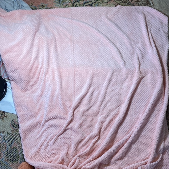 Baby Pink Dimple Premium Fleece! 3 Full Yards available (Will separate)@ 12$/yd - Picture 5 of 7